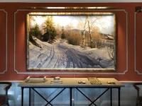 Tavellist i mässing 